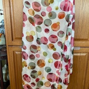 4 Polka Dot 7ft Curtains